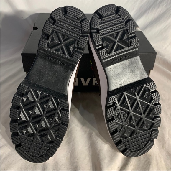 Converse CTAS Lugged Winter Hi Goretex Boots Brown Black White Shoes Womans 5.5 - Picture 4 of 6